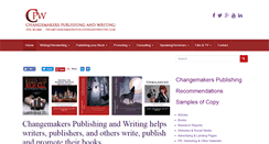 Desktop Screenshot of changemakerspublishingandwriting.com