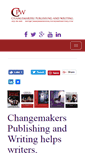 Mobile Screenshot of changemakerspublishingandwriting.com